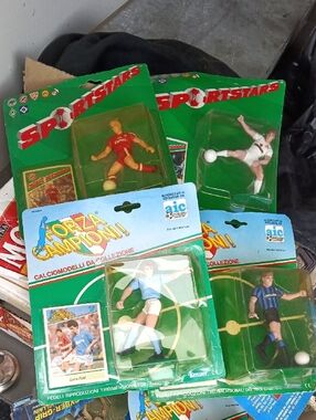 1980s Forza Campioni! Vintage Soccer Figure Lot of (4) Sealed Starting Lineups?